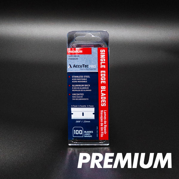 AccuTec Pro Premium Single Edge Razor Blades - 1