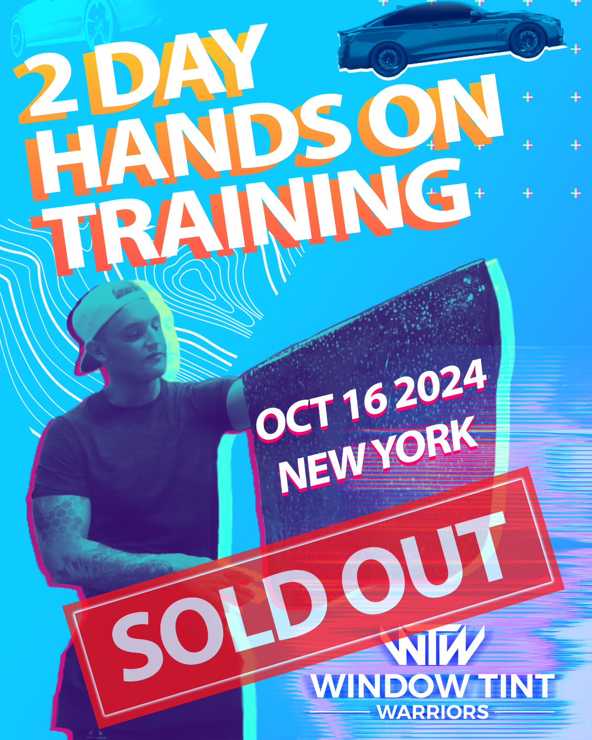 Hands-On Window Tinting Training | 2-Days | Oct 16th - 17th 2024 | Medford, NY