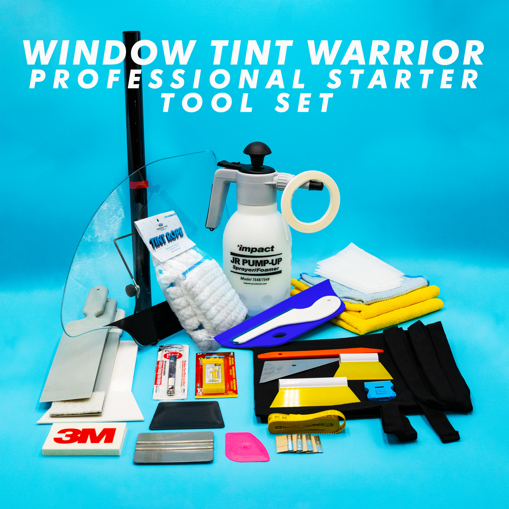 14 piece Starter Kit - Window Tint Tools